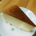 sucreMARIE's cooksnap of when they made 材料３つ＊シュワふわスフレチーズケーキ♪.