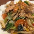kyobobo's cooksnap of when they made 鶏と根菜のピリ辛甘酢炒め.
