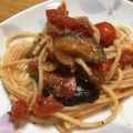 〜tinr～'s cooksnap of when they made チーズたっぷり夏野菜のトマトソースパスタ.