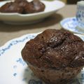 Ｇｒｅｅｄｙ　Ｍ's cooksnap of when they made しっとりフワフワ☆チョコバナナマフィン☆.