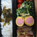 うめ222's cooksnap of when they made 魚肉ソーセージの玉子焼き.