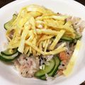 卵せんべい's cooksnap of when they made 鮭のさっぱり混ぜ寿司★.
