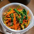 Nの女の子's cooksnap of when they made 小松菜のごまあえ & おひたし☆.