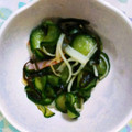 かりんぷ's cooksnap of when they made ＊簡単＊塩昆布と胡瓜と蒲鉾の酢の物＊.