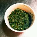 （笑）'s cooksnap of when they made ＦＰで簡単♪大葉のジェノベーゼソース.