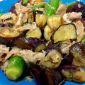 料理スキになってきた's cooksnap of when they made オクラとなすのごま和え（豚肉と一緒に♡）.