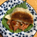 優希優希優希's cooksnap of when they made ハマる美味しさ〜☆シソとキムチの焼き餃子.