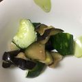 さっくぅぅ's cooksnap of when they made 胡麻油香る*:｡.キュウリとナスの浅漬け.