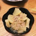 み。。。。's cooksnap of when they made ダイコンとひき肉の煮物.