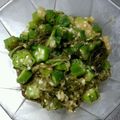 ナーちゃん's cooksnap of when they made さっぱりオクラと大葉の　おろしポン酢和え.