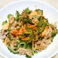 やっぺ841's cooksnap of when they made ゴーヤと豚肉のキムチ炒め【レンジで3分】.