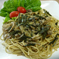 すくすくあび's cooksnap of when they made 簡単　キノコの和風パスタ（梅風味）.