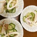 減塩パパ's cooksnap of when they made 塩イカの酢の物.