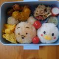 あやままぴー's cooksnap of when they made ツムツム プーさん キャラ弁 ♡.