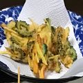 domiso♪'s cooksnap of when they made カラフルで食べやすい☆ゴーヤのかき揚げ.