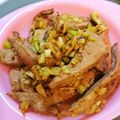 あまね's cooksnap of when they made 豚レバーネギ塩風味.