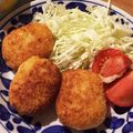 つゆちわ's cooksnap of when they made じゃがいものクリーミーコロッケ.