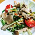 ひこたん☆'s cooksnap of when they made きのこと水菜のポン酢サラダ❤作り置き❤.