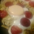 ＳＣＲＩＴ's cooksnap of when they made 子どもが喜ぶ☆目玉焼きのお花.