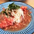 yuki7mizu's cooksnap of when they made 冷凍トマトで太陽のそうめん.