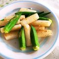 Jyohana's cooksnap of when they made 簡単！おくらと山芋のシンプル醤油炒め.