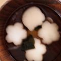 クックOYTSP1☆'s cooksnap of when they made ♡お花や動物はんぺんの味噌汁&お吸い物♪.