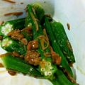 みっちゃん・な's cooksnap of when they made オクラとなめこの納豆和え.