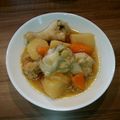 ∞くぅ∞'s cooksnap of when they made 圧力鍋速攻♡手羽元とじゃがいもとちくわ煮.