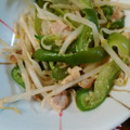 よっちゃんもち★'s cooksnap of when they made 簡単！味付豚こまのもやしとピーマン炒め.