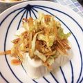 ゆみにゃんにゃん's cooksnap of when they made キャベツとあみえびの、豆腐のっけ盛り♫.