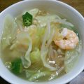 クックVDIUNF☆'s cooksnap of when they made 簡単！エビとキャベツのあんかけ豆腐♪.