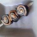 メタボーママ's cooksnap of when they made ☆チーズとのりでクルクル～☆.