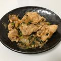 クック1O0K8Y☆'s cooksnap of when they made ワサビ醤油の生姜焼き.