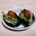 アクセル☆'s cooksnap of when they made ★おにぎりバーガー★運動会のお弁当に♪.