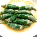 nakataka先生's cooksnap of when they made こどもピーマンの肉詰め焼き.
