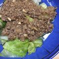 もりたろぅ's cooksnap of when they made 大量消費☆レタスのひき肉あんかけ.