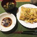 クックてすてぃま's cooksnap of when they made お好み焼き粉で四角いチヂミ.