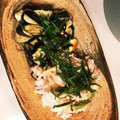 ホームパイ2012's cooksnap of when they made 冷やしナスとたたき長いものサラダ.