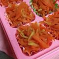 rikihaha's cooksnap of when they made 冷凍お弁当お野菜おかず：人参の生姜佃煮.