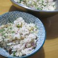 daikanon's cooksnap of when they made リメイク☆アジの干物の混ぜご飯.
