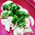 千歳緑's cooksnap of when they made 新玉ねぎ＆ムネ肉　さっぱり♪レンジ蒸し.