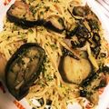 魚占☆ayu's cooksnap of when they made ツナ・えのき・なすの醤油にんにくパスタ♪.