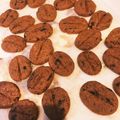 ロマンスディレクター's cooksnap of when they made コーヒー豆のほろ苦クッキー.