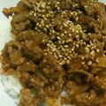 蜜柑の花's cooksnap of when they made 簡単☆ピリ辛ぶっかけ飯.