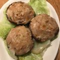 チーム具沢山's cooksnap of when they made しいたけの鶏ひき肉詰め蒸し.