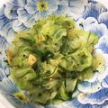 幸◯妻（◉ω◉✳︎）'s cooksnap of when they made 簡単おつまみ★きゅうりのペペロンチーノ★.