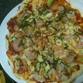 とろ♪♪'s cooksnap of when they made ちょー簡単ピザ生地+ﾟ+o｡３分(笑).