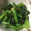 harutama's cooksnap of when they made 大葉とワサビが香る小松菜のお浸し.