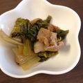 パーマンウッキー's cooksnap of when they made チンゲン菜と油揚げ◎さっと煮.