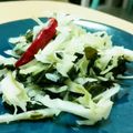 mint's cooksnap of when they made ＋1品 乾燥ワカメとキャベツの酢の物.